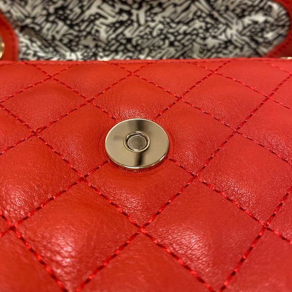 Rebecca Minkoff Mini Affair Red Bag - Picture 5 of 10